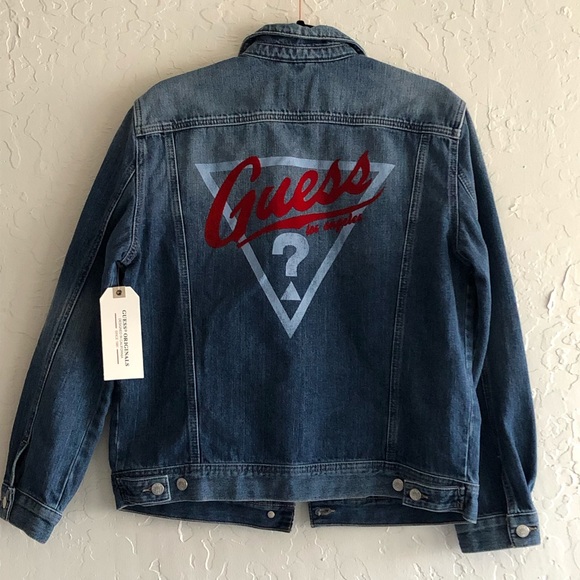 guess 90s icon denim jacket